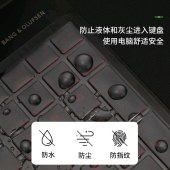 绿巨能 键盘膜 适用华为MateBook 13英寸 笔记本电脑键盘膜 TPU隐形保护膜防尘防水