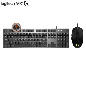 罗技（Logitech） k845机械键盘+g102鼠标  键盘 办公键盘鼠标套装   茶轴