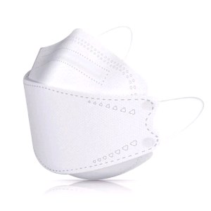 圣铭 kn95 口罩 3d立体 防尘 防护口罩 柳叶鱼嘴型一次性独立包装 白色 10只/包