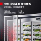 德玛仕 BCD-1300A-3C 商用展示柜蔬菜保鲜柜 三门冰柜