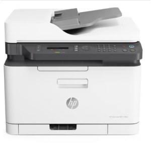 惠普 （HP） 179fnw 锐系列 彩色激光多功能一体机四合一打印复印扫描传真自动进稿器 M177fw升级网络无线