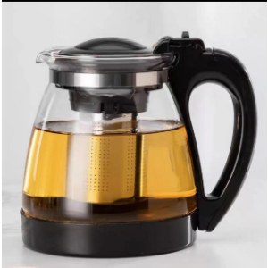 富光 玻璃茶壶 泡茶壶2L水壶 单壶耐热 过滤茶壶