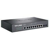 TP-LINK  TL-SG3210 全千兆二层网管交换机 8口电带2光口