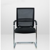 办公椅 职员电脑椅 会议椅子 透气网布椅简约弓形椅  约100*56mm 5个/组