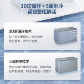 海尔（Haier）BC/BD-429GHPT 大容量全冷冻柜【零下38度】429升一级能效带锁冰柜