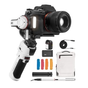 智云 云鹤M3 PRO 稳定器CRANE 三轴防抖拍摄手持云台 微单反相机手机卡片机 自带补光灯