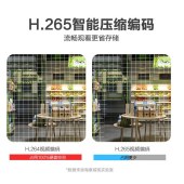 海康威视 DS-2CD3146FWD-IS  400万2K高清  室内室外智能监控摄像头