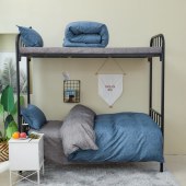 床上用品五件套（床单+被套+枕套+枕头+枕巾） 被套及床单的规格1.5*2米