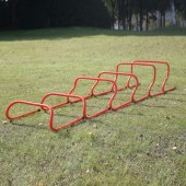 足球跨 30厘米小跨栏架 体能训练跳栏 敏捷栏训练足球跨栏 5个/组