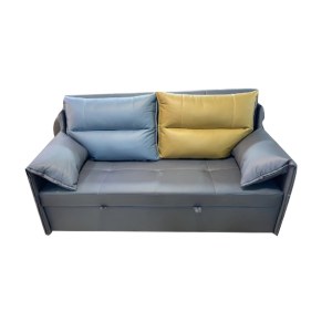 双人位沙发 折叠款 多功能可折叠沙发床 1.8米长 灰色