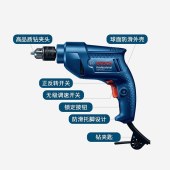 博世（BOSCH）GBM340 手电钻电动螺丝刀+创一工具箱108件套装