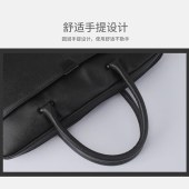 联想 TP300-L 原装笔记本电脑包 单肩包 手提包 皮包（4X41J12060） 黑色