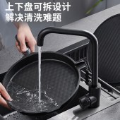 九阳 JK32-GK751 煎烤机 多功能电饼铛 上下独立控温 可拆洗 太空灰