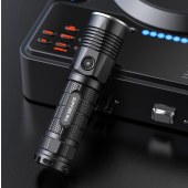 神火 L5-S 强光手电筒 LED远射户外骑行USB充电应急灯 5200mAh