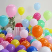 圆形装饰气球 场景布置 派对活动庆典道具 100个/包