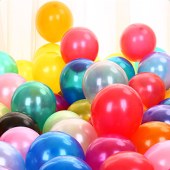 圆形装饰气球 场景布置 派对活动庆典道具 100个/包
