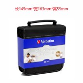 威宝（Verbatim） 高品质仿皮CD/DVD光盘专用包 大容量40片装 63603 （单位：个）