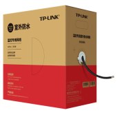 TP-LINK 305BE 超五类网线 千兆室外无氧铜 非屏蔽纯铜双绞线 户外防水耐磨 305米/箱