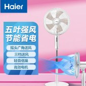 海尔（Haier）XLY4001A 电风扇摇头轻风扇轻音大风落地扇节能 三档可调