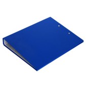 得力 5457 A4板夹+两孔D型文件夹 蓝色