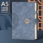 申士（SHEN SHI）A5 笔记本礼盒装 定制J25-97 深蓝礼盒