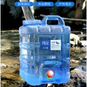 户外水桶 PP材质 带水龙头出口口储水桶 大容量 10L