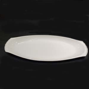 鱼盘 超大白盘 椭圆形盘 陶瓷餐具 96cm*34cm*7cm (不带底座）单位：个