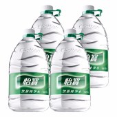 怡宝 饮用水 纯净水4.5L*4桶装水 整箱装