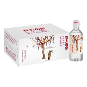 农夫山泉饮用水 400ml*24瓶  运动盖 长白山天然矿泉水 单位：箱