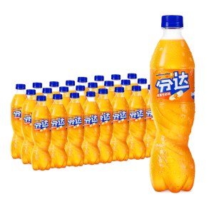 芬达 （Fanta） 橙味 汽水碳酸饮料500ml*24瓶 整箱装