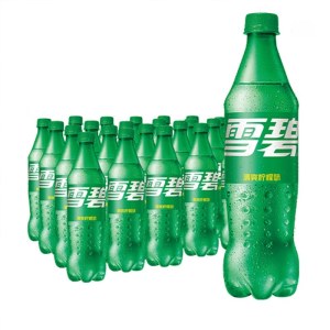 雪碧 柠檬味碳酸饮料 500ml*24瓶 整箱装