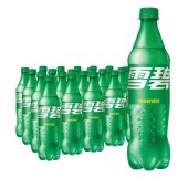 雪碧 柠檬味碳酸饮料 500ml*24瓶 整箱装