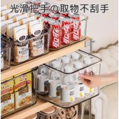 透明收纳盒 33.5*23.5*14cm 整理盒 亚克力 收纳厨房桌面储物收纳筐 4个/组 单位 组