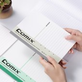齐心 C4801 A5 笔记本 软抄本 无线装订本 记事本 30页/本 12本/组 混色 单位 组