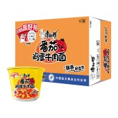 康师傅 番茄鸡蛋桶面 速食食品 整箱装 12桶/箱