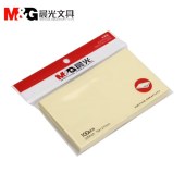 晨光 YS-05/AS35A10110 76x127mm  便利贴黄色 3*5inch 100张/包