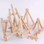 迷你小画架 9*16cm 桌面摆件素描三角小木架