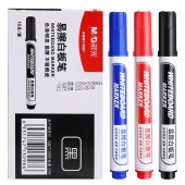 晨光AWMY4007 易写易擦白板笔2mm 黑5支 红3支 蓝2支 10支装/盒