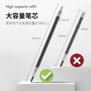 安全笔笔芯 黑色 （单位：支）