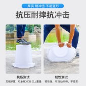 水桶 140# 加厚水桶 无盖款35*50cm 红色 单位个