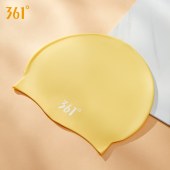 361°6014 硅胶游泳帽 专业护耳防水泳帽（颜色备注）