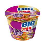 康师傅 老坛酸菜牛肉面 BIG大食桶 方便面 桶装 12桶/箱 整箱装 （新老包装随机发货）单位 箱