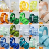 丝带 宽4cm 缎带彩带手工丝绸带彩 22m/卷 （颜色随机）