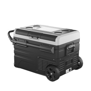 冰虎 TWW55 车载冰箱12V24V110V220V通用冷藏冷冻分区双温双控压缩机制冷 55L