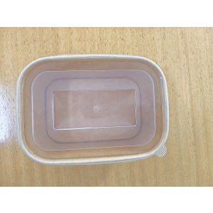 食品级纸质餐盒17*12*7.5cm 单个1000ml 300个/件 单位 件
