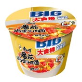 康师傅 番茄鸡蛋牛肉面 BIG大食桶 方便面 桶装 12桶/箱 整箱装 （新老包装随机发货）单位 箱