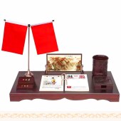 多功能 带笔筒 摆件台历架