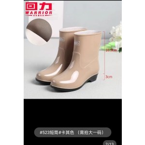 回力523  短筒女鞋 女靴子  卡其色 码数下单备注（单位：双）