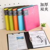树德 U1042W 双夹A4加厚UT泡泡文件夹资料夹（颜色备注）