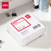 得力(deli) 7600 带盒便签纸91×87mm  300页/盒